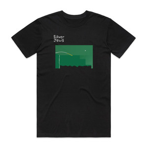 Silver Jews The Natural Bridge Album Cover T-Shirt Black Silver Jews The Natural Bridge Album Cover T-Shirt Black