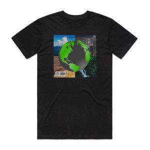 STAQQ OVERFLO Biosphere Album Cover T-Shirt Black STAQQ OVERFLO Biosphere Album Cover T-Shirt Black