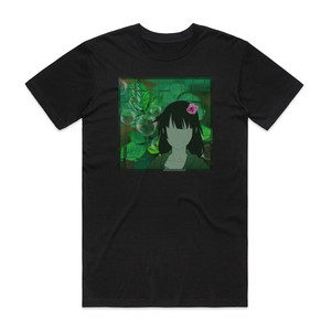 STAQQ OVERFLO Flwer Album Cover T-Shirt Black STAQQ OVERFLO Flwer Album Cover T-Shirt Black