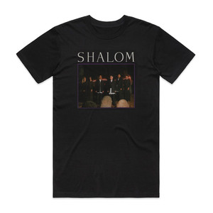 Shalom Shalom Album Cover T-Shirt Black Shalom Shalom Album Cover T-Shirt Black
