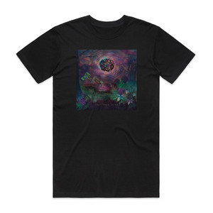 Shattered Skies Muted Neon Album Cover T-Shirt Black Shattered Skies Muted Neon Album Cover T-Shirt Black