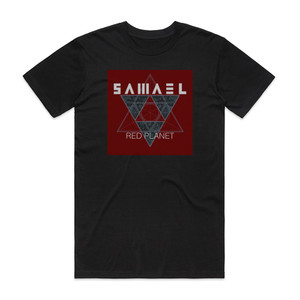 Samael Red Planet Album Cover T-Shirt Black Samael Red Planet Album Cover T-Shirt Black