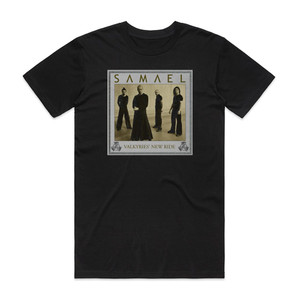 Samael Valkyries New Ride Album Cover T-Shirt Black Samael Valkyries New Ride Album Cover T-Shirt Black
