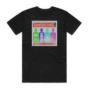 Saravah Soul Cultura Impura Album Cover T-Shirt Black