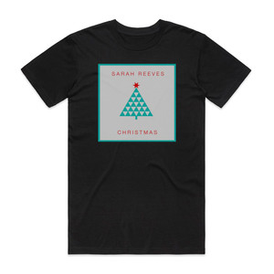 Sarah Reeves Christmas Album Cover T-Shirt Black Sarah Reeves Christmas Album Cover T-Shirt Black