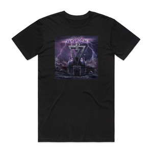 Space Vacation Lost In The Black Divide Album Cover T-Shirt Black Space Vacation Lost In The Black Divide Album Cover T-Shirt Black