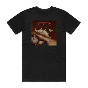 Space Vacation Cosmic Vanguard Album Cover T-Shirt Black Space Vacation Cosmic Vanguard Album Cover T-Shirt Black