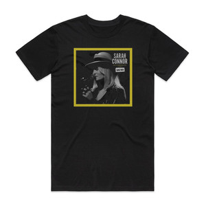 Sarah Connor Muttersprache Live Ganz Nah Album Cover T-Shirt Black Sarah Connor Muttersprache Live Ganz Nah Album Cover T-Shirt Black