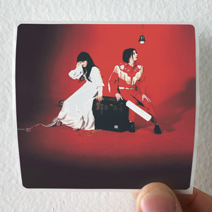 The White Stripes Elephant Album Cover Sticker The White Stripes Elephant Album Cover Sticker