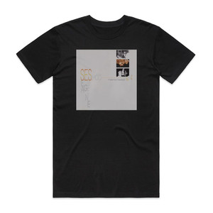 SES A Letter From Greenland Album Cover T-Shirt Black SES A Letter From Greenland Album Cover T-Shirt Black