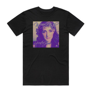 Samantha James Wings Of Faith Album Cover T-Shirt Black Samantha James Wings Of Faith Album Cover T-Shirt Black