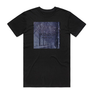 Skywings Winter Road Album Cover T-Shirt Black