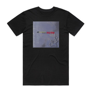 Skid Row 40 Seasons The Best Of Skid Row Album Cover T-Shirt Black Skid Row 40 Seasons The Best Of Skid Row Album Cover T-Shirt Black