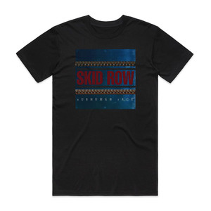 Skid Row Subhuman Race 2 Album Cover T-Shirt Black Skid Row Subhuman Race 2 Album Cover T-Shirt Black