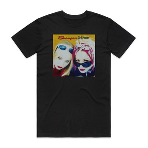 Shampoo Girl Power Album Cover T-Shirt Black Shampoo Girl Power Album Cover T-Shirt Black