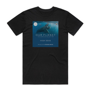 Steven Price High Seas Our Planet Episode 6 Album Cover T-Shirt Black Steven Price High Seas Our Planet Episode 6 Album Cover T-Shirt Black