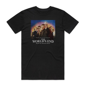 Steven Price The Worlds End Album Cover T-Shirt Black Steven Price The Worlds End Album Cover T-Shirt Black
