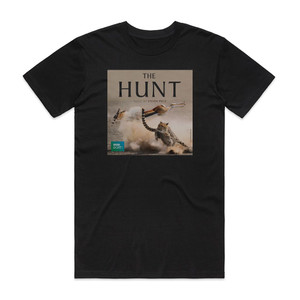 Steven Price The Hunt Album Cover T-Shirt Black Steven Price The Hunt Album Cover T-Shirt Black