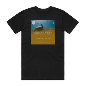 Steven Price Coastal Seas Our Planet Episode 4 Album Cover T-Shirt Black Steven Price Coastal Seas Our Planet Episode 4 Album Cover T-Shirt Black