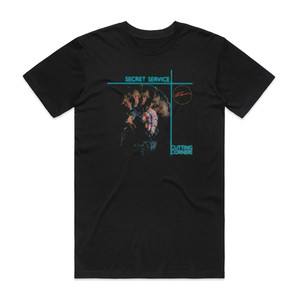Secret Service Cutting Corners Album Cover T-Shirt Black Secret Service Cutting Corners Album Cover T-Shirt Black