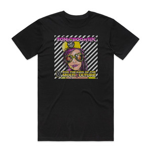 Sonic Boom Six For The Kids Of The Multiculture Album Cover T-Shirt Black