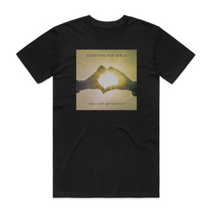 Scouting for Girls The Light Between Us Album Cover T-Shirt Black
