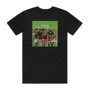 Steve Mac Paddys Revenge Album Cover T-Shirt Black