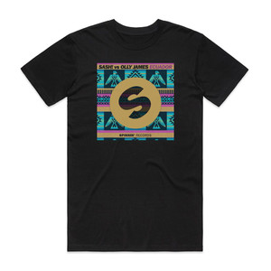 Sash Ecuador 3 Album Cover T-Shirt Black Sash Ecuador 3 Album Cover T-Shirt Black