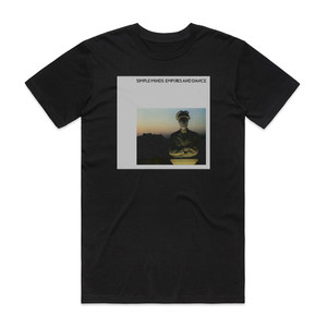 Simple Minds Empires And Dance Album Cover T-Shirt Black Simple Minds Empires And Dance Album Cover T-Shirt Black