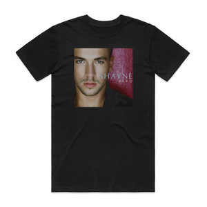 Shayne Ward Shayne Ward Album Cover T-Shirt Black Shayne Ward Shayne Ward Album Cover T-Shirt Black