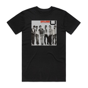 Super Junior U Album Cover T-Shirt Black Super Junior U Album Cover T-Shirt Black