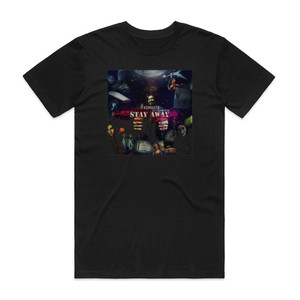 Stay Away  3 Album Cover T-Shirt Black