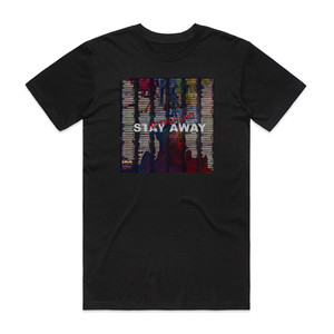 Stay Away Empty 2 Album Cover T-Shirt Black