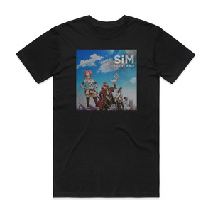 SiM Let It End Album Cover T-Shirt Black SiM Let It End Album Cover T-Shirt Black