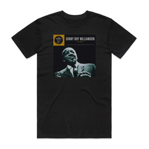 Sonny Boy Williamson His Best Album Cover T-Shirt Black