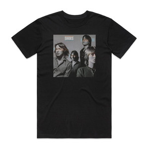Shoes Present Tense Album Cover T-Shirt Black Shoes Present Tense Album Cover T-Shirt Black