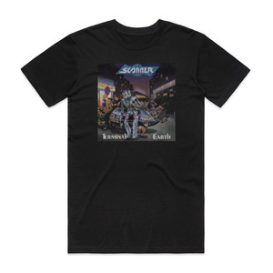Scanner Terminal Earth 1 Album Cover T-Shirt Black