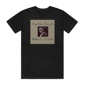 Slapp Happy Desperate Straights Album Cover T-Shirt Black Slapp Happy Desperate Straights Album Cover T-Shirt Black