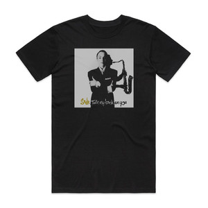 Sade Turn My Back On You Album Cover T-Shirt Black Sade Turn My Back On You Album Cover T-Shirt Black