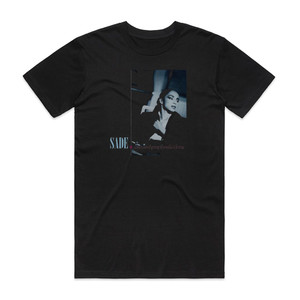 Sade When Am I Going To Make A Living Album Cover T-Shirt Black Sade When Am I Going To Make A Living Album Cover T-Shirt Black