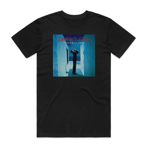 Simply Red Its Only Love Album Cover T-Shirt Black Simply Red Its Only Love Album Cover T-Shirt Black