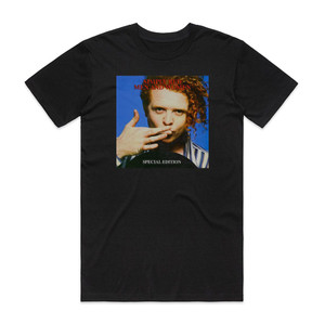 Simply Red Men And Women Album Cover T-Shirt Black Simply Red Men And Women Album Cover T-Shirt Black