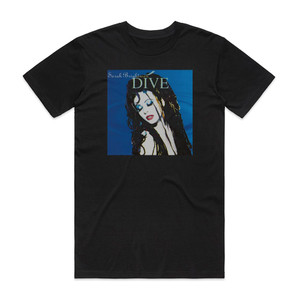 Sarah Brightman Dive Album Cover T-Shirt Black Sarah Brightman Dive Album Cover T-Shirt Black