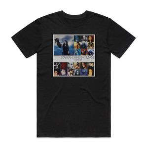 Sarah Brightman Rarities Ii Album Cover T-Shirt Black Sarah Brightman Rarities Ii Album Cover T-Shirt Black