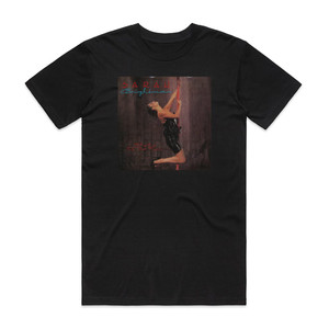 Sarah Brightman Rhythm Of The Rain Album Cover T-Shirt Black Sarah Brightman Rhythm Of The Rain Album Cover T-Shirt Black