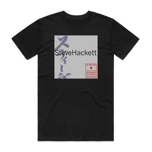 Steve Hackett The Tokyo Tapes Album Cover T-Shirt Black Steve Hackett The Tokyo Tapes Album Cover T-Shirt Black