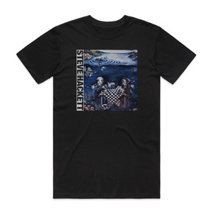 Steve Hackett Feedback 86 Album Cover T-Shirt Black