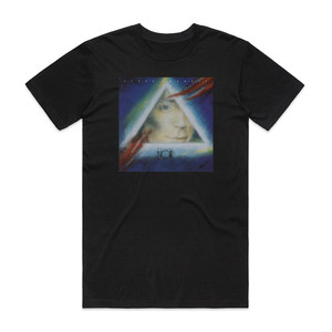 Steve Hackett Guitar Noir Album Cover T-Shirt Black Steve Hackett Guitar Noir Album Cover T-Shirt Black