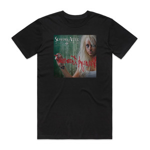 Seasons After Through Tomorrow Album Cover T-Shirt Black Seasons After Through Tomorrow Album Cover T-Shirt Black