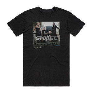 Skillet Itunes Session Album Cover T-Shirt Black